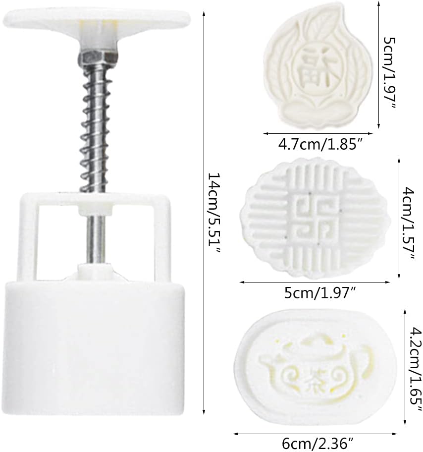 Holiday Festival Dessert Maker Peach Shape Dessert Cookie Hand Press Cookie Cutter Hand Pressure
