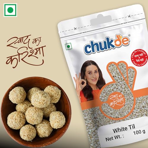 Image of Chukde White Sesame Seeds (Safed Til) 100gms