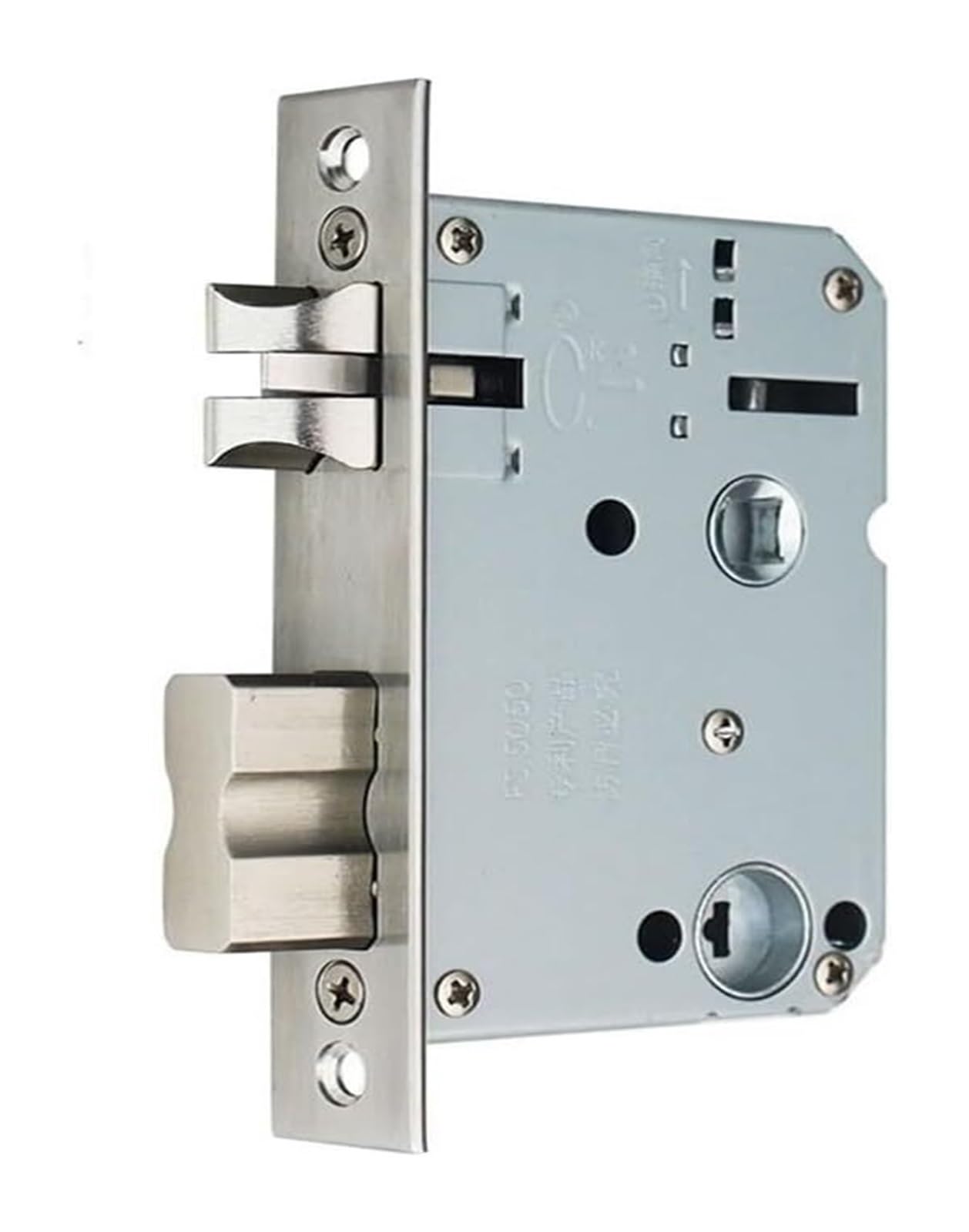 Cerraduras de embutir, cerraduras de hoja, Cuerpo de cerradura mortaja electrónica acero inoxidable 5050 for puerta inteligente