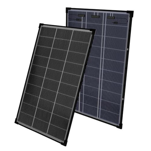 LETSFAB 160W Rigid Solar Panels, 25.4% High Efficiency N-Type 20BB Cells,Anti-Shadow Monocrystalline...