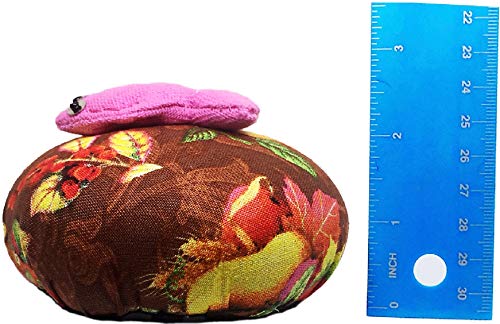 Peavytailor Emery Pin Cushion 10 Oz Needle Storage Organizer, Handmade Pin Cushions For Sewing. Cute Shaped Needle Cushion For Sewing Diy Crafts- Fish #TOP2