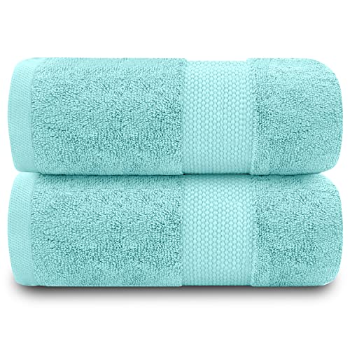GC GAVENO CAVAILIA Lot de 2 draps de Bain résistants à la décoloration, 700 g/m², de qualité...