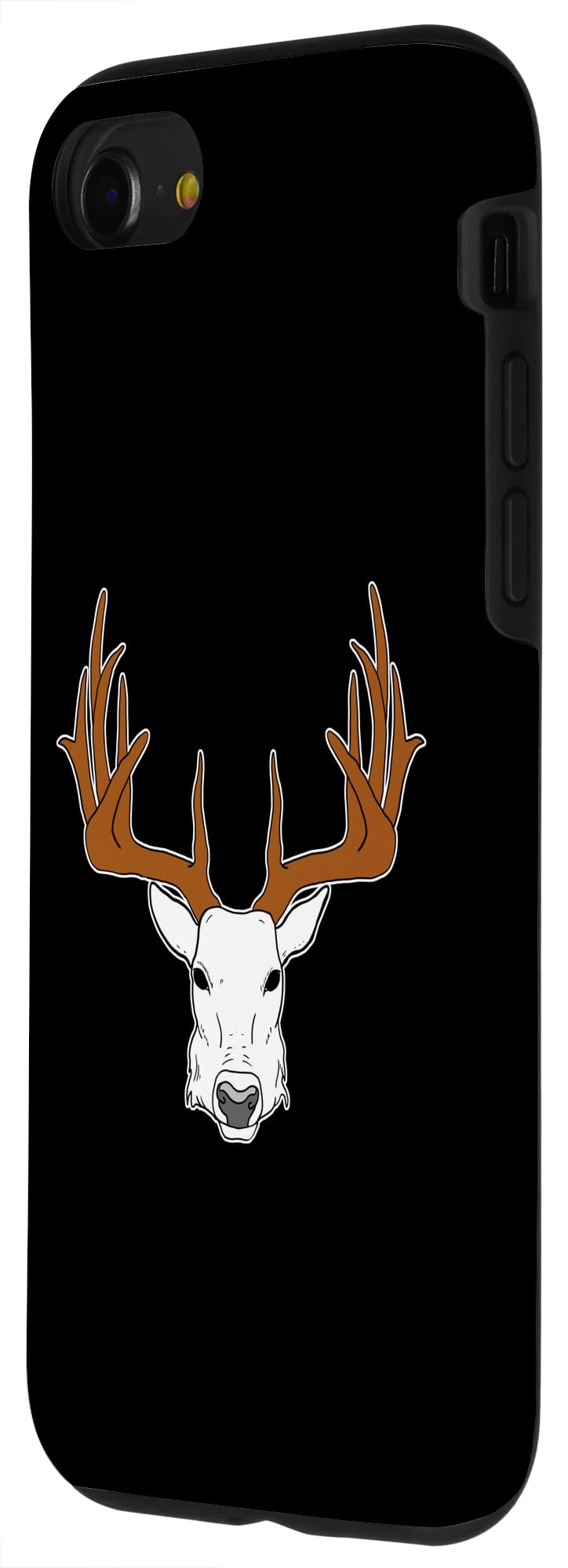 iPhone SE (2020) / 7 / 8 Hand Drawn Reindeer Head Realistic Style Case - Image 2