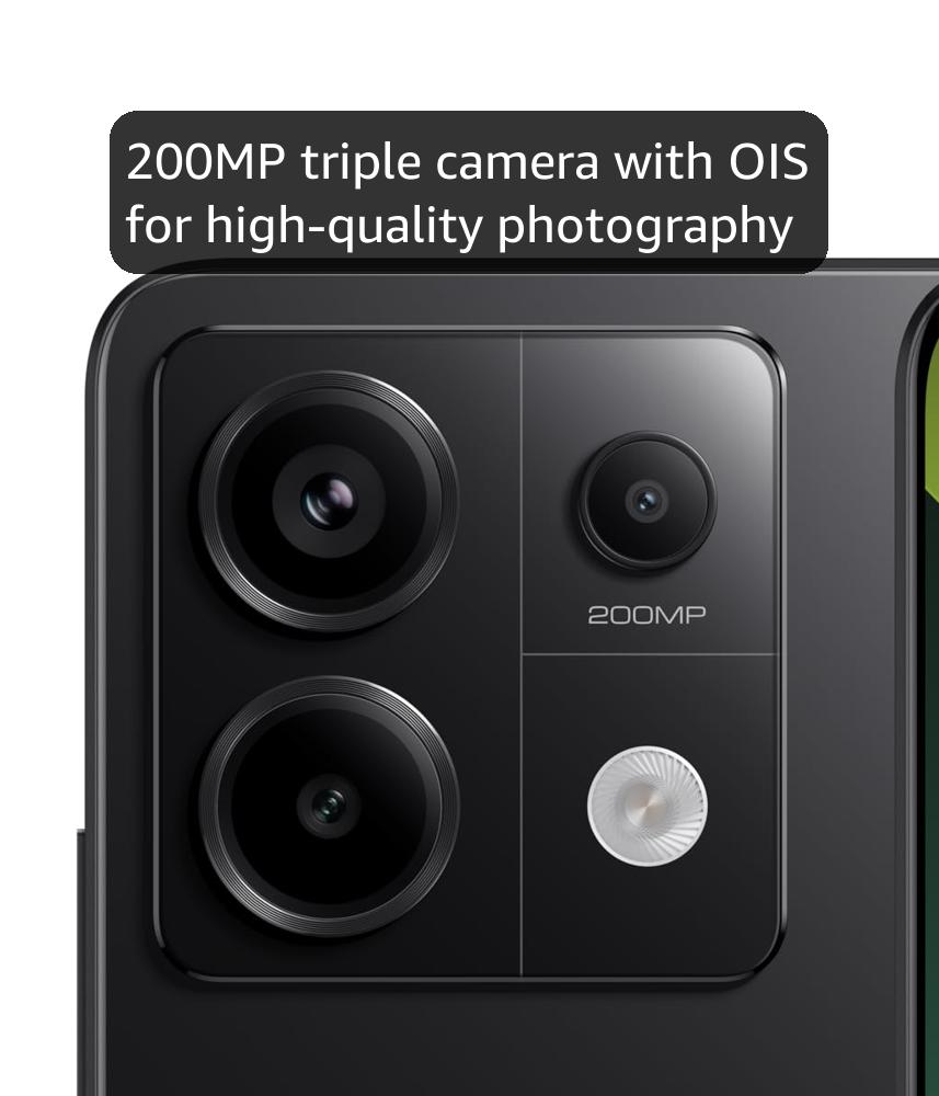 Xiaomi Redmi Note 13 Pro 5G + 4G Lte (for Tmobile Mint Tello & Global) (256Gb + 8Gb) 6.67 200Mp Triple Global Bands Unlocked (Midnight Black)