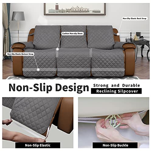 Easy-Going Recliner Sofa Cover, Reversible Couch Cover For 3 Seat Recliner thumb #3