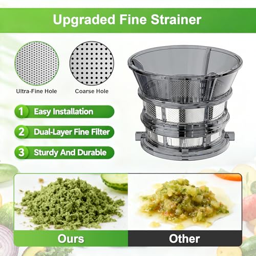 Image of COFUN Masticating Juicer Attachment for Kitchen Aid Stand Mixer