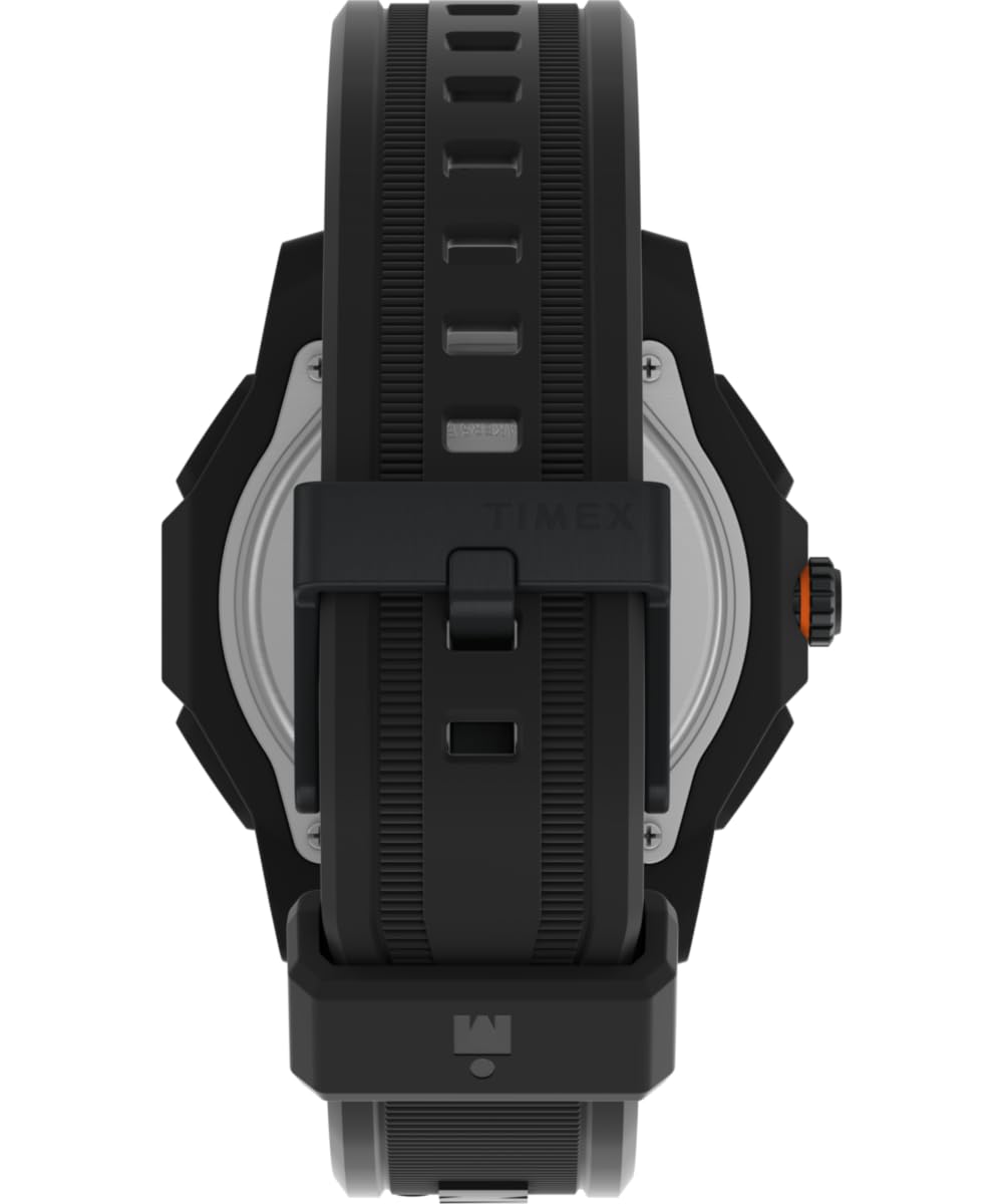 Timex Herren Digital Quarz Armbanduhr mit einem Kunststoffband Ironman Adrenaline