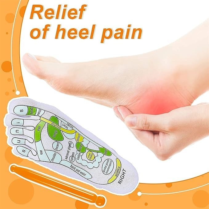 Image of Acupressure Reflexology Socks For Women And Men | S M SIZE Foot Massager Sock | Relieve Tired Physiotherapy Socks With Massage Tools Foot Point Complete Illustration