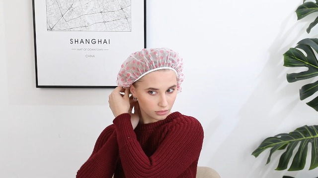 VISIERE DE BAIN,Green--Chapeau De Douche Réglable Pour Bébé, Shampoing