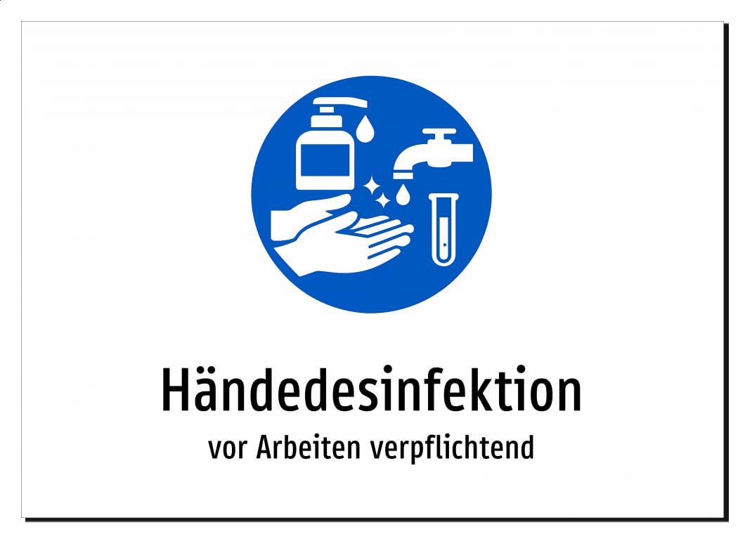 30202-DE-S-08 | Händedesinfektion - vor Arbeiten verpflichtend