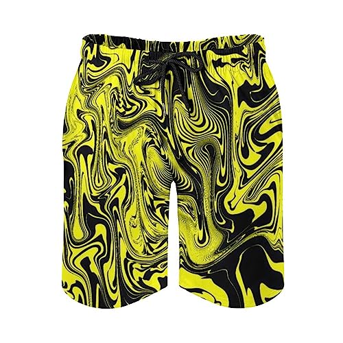 Mens Swim Trunks Quick Dry Bathing Suit with Pockets and Mesh Lining2