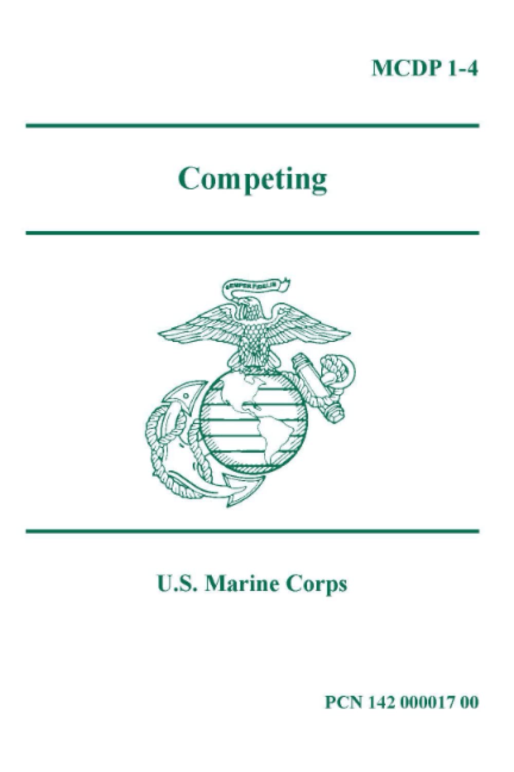 Book cover for Marine Corps Doctrinal Publication (MCDP 1-4) Competing