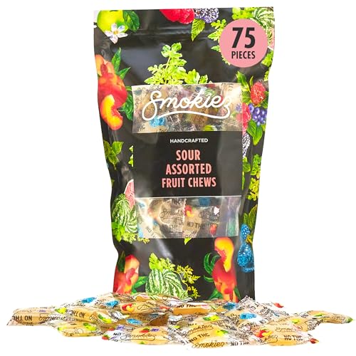 Smokiez Sour Assorted Fruit Chews – 75 Pieces