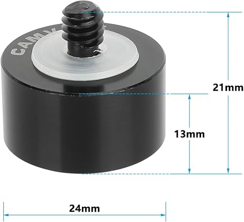 Miniatura 2 de CAMVATE Adaptador de soporte de micrófono 14" macho a 58" hembra para soporte de micrófono - 1313