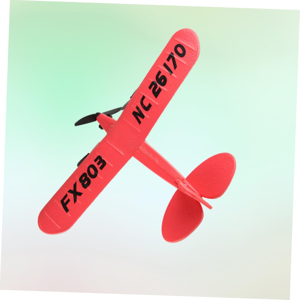 Alasum 3piezas RC Plane De Teledirigido Planeador De Fijas para Juguete Aeronáutico Exterior Rojo