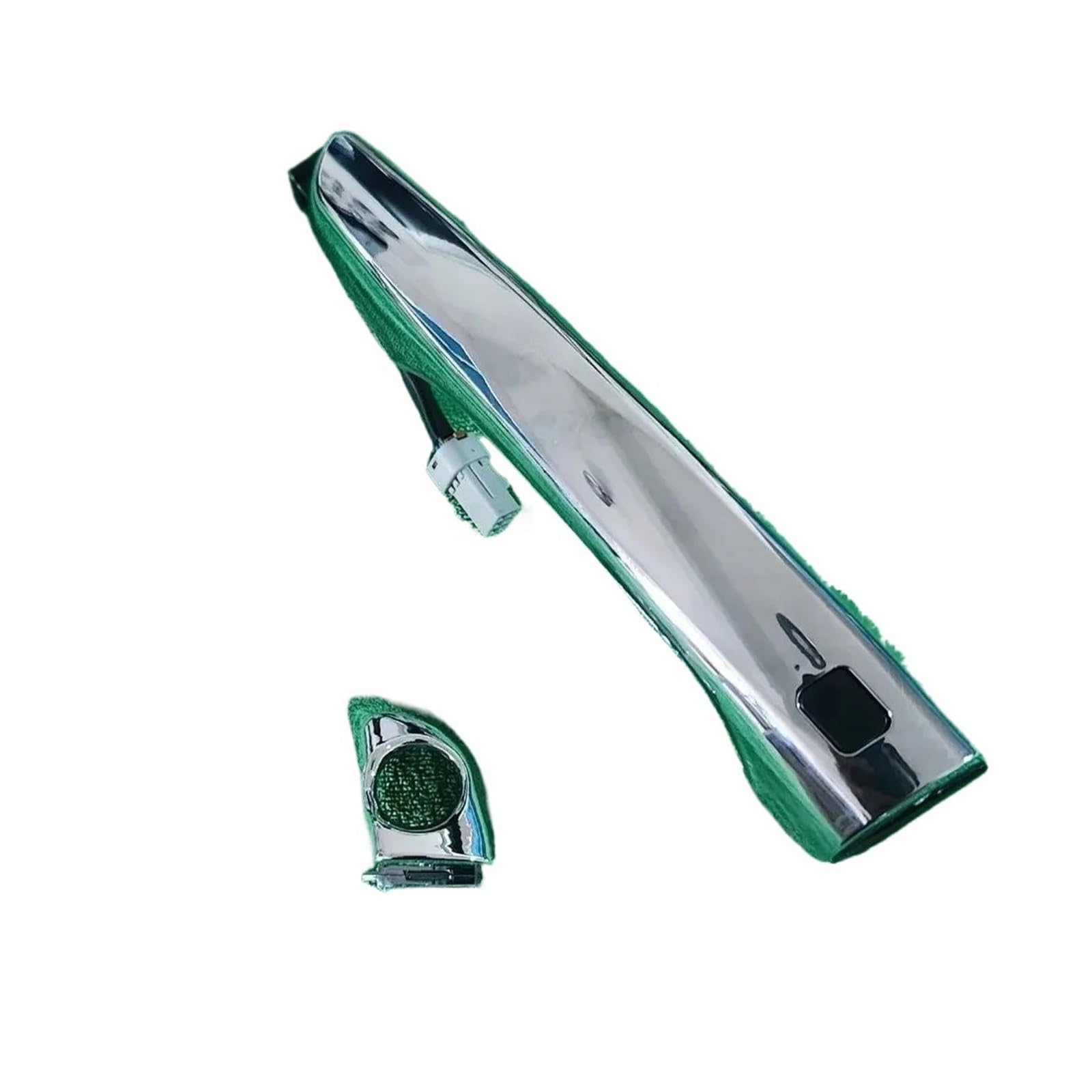 Nokrgqw Left Handle Passenger Exterior Door Handle For Hyundai For Elantra 2016 2017 2018 2019 2020 With Buttons And Sensing Cables Chrome(Left)
