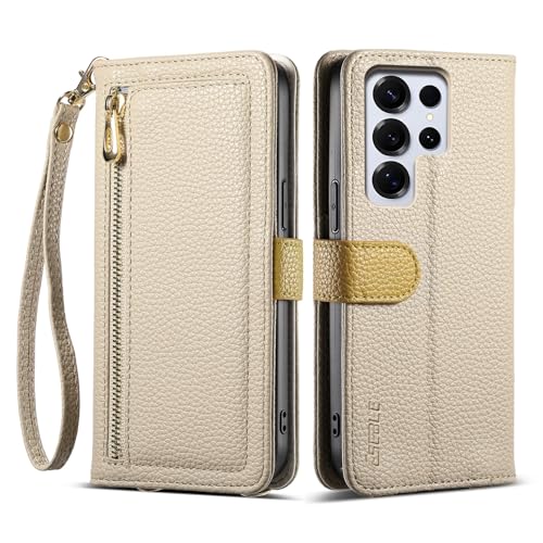 Protection Samsung Galaxy S24 Plus magnétique avec fentes portefeuille