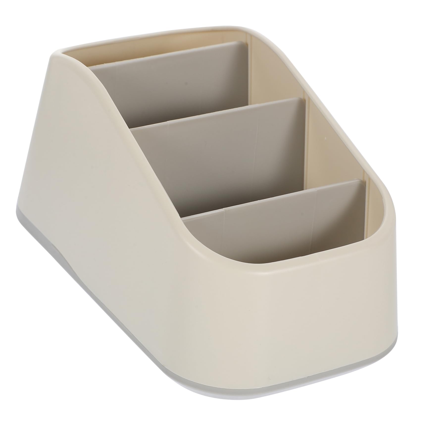 SHINEOFI 5piezas Caja De Almacenamiento Multifuncional Para Escritorio Organizador De Remotos y Accesorios Diseño De Múltiples Compartimentos Para Móviles Llaves y Cosméticos Para Salas