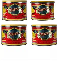 Manteiga Mineira Patricia com Sal, Kit com 4 Latas, 500g cada