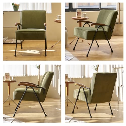 Sillón Plegable Respaldo Alto Verde Menta miniatura 6