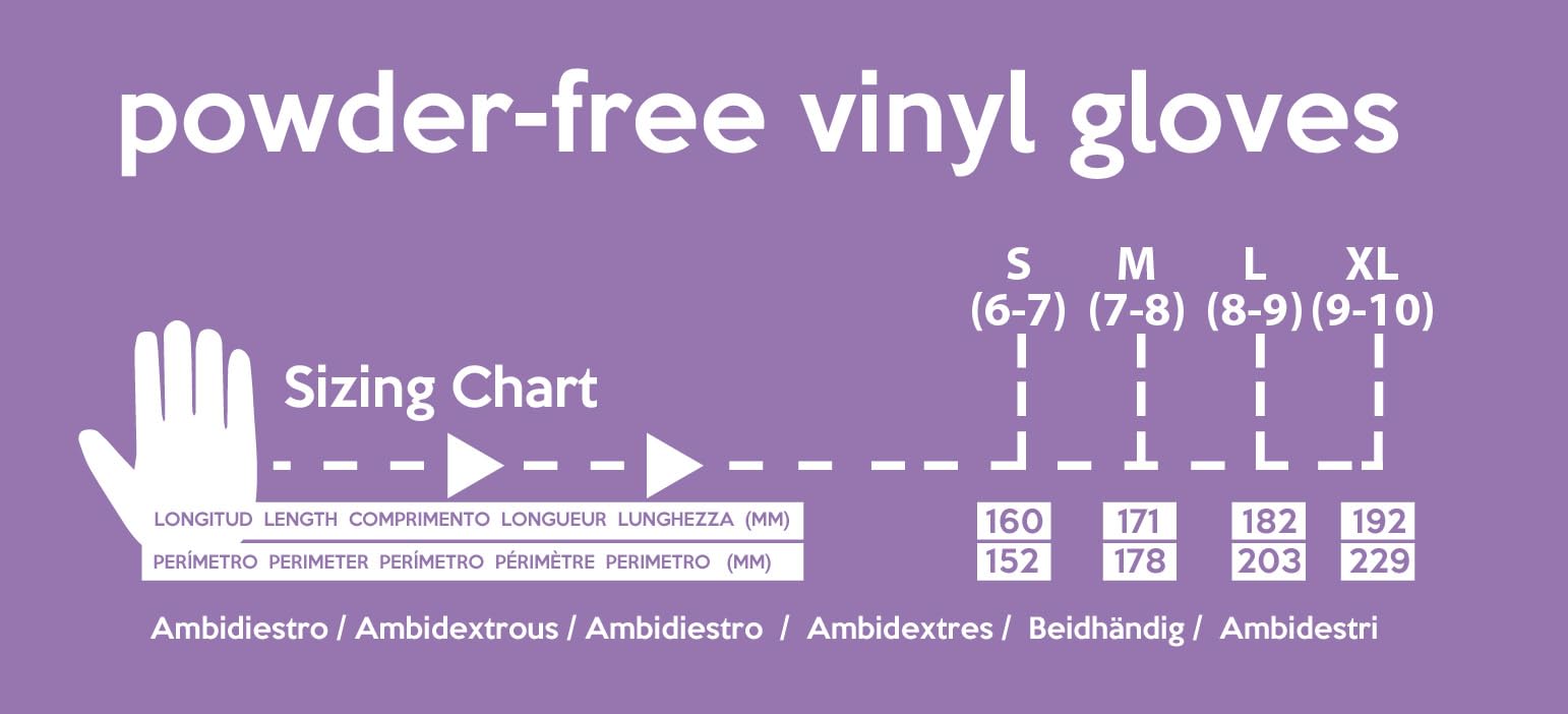 by Amazon - Guanti monouso in vinile, Taglia L, confezione da 100, Trasparente