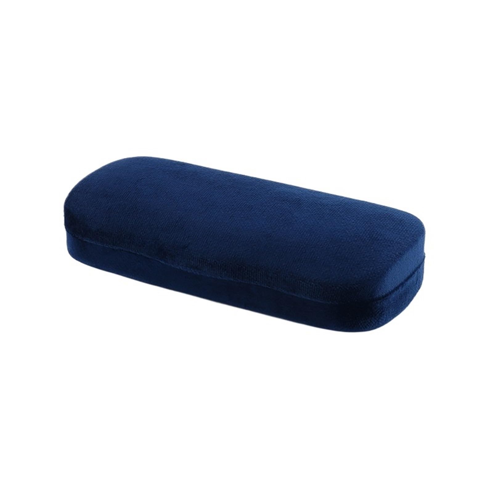 Brillenetui, Plüschiges Brillenetui in Eisenform, druckfest, for Damen und Herren, ideal for Studenten(Blue)