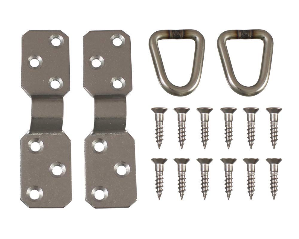 ステンレス平ヒートン 50号用 抜カン付 10組入 ステンレス平ヒートン