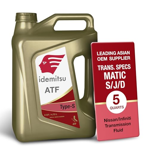 Idemitsu ATF Type S Automatic Transmission Fluid (Matic J, Matic D) - 5 Quart -30040101-95300C020