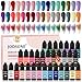 JODSONE 32 colores de esmalte de uñas en gel aerógrafo, sin dilución, esmalte de uñas de gel de gran cobertura, colores muy saturados, ideal para uso en salón de belleza en casa