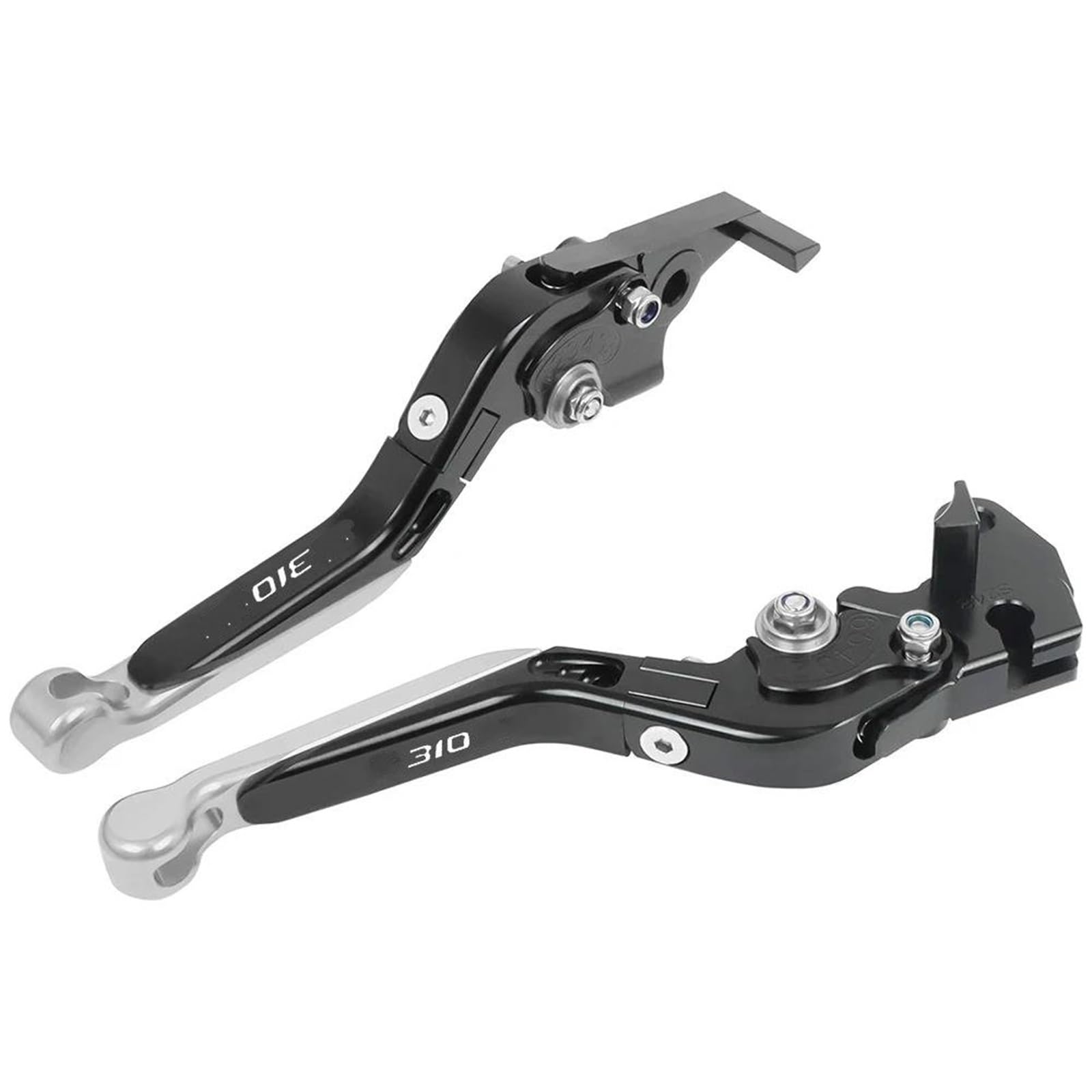 Lsdsaaza Sliver-2 Motorcycle Brake Clutch Levers For Bmw G310gs G 310Gs G310 Gs 310 2021-2023 Motorcycle Adjustable Cnc Brake Clutch Levers Folding Extendable Handles Lever