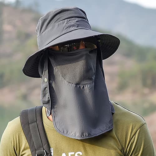 Sombrero de sol para hombre y mujer, protección UV verano miniatura 2