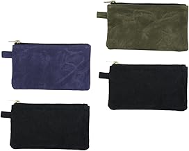 OSALADI 4 Pçs Bolsa De Ferramentas De Lona Com Zíper Bolsas De Lona Com Zíper Bolsa De Lona Resistente Organizador De Bolsa De Ferramentas Bolsa De Ferramentas Grande Bolsa De Ferramentas