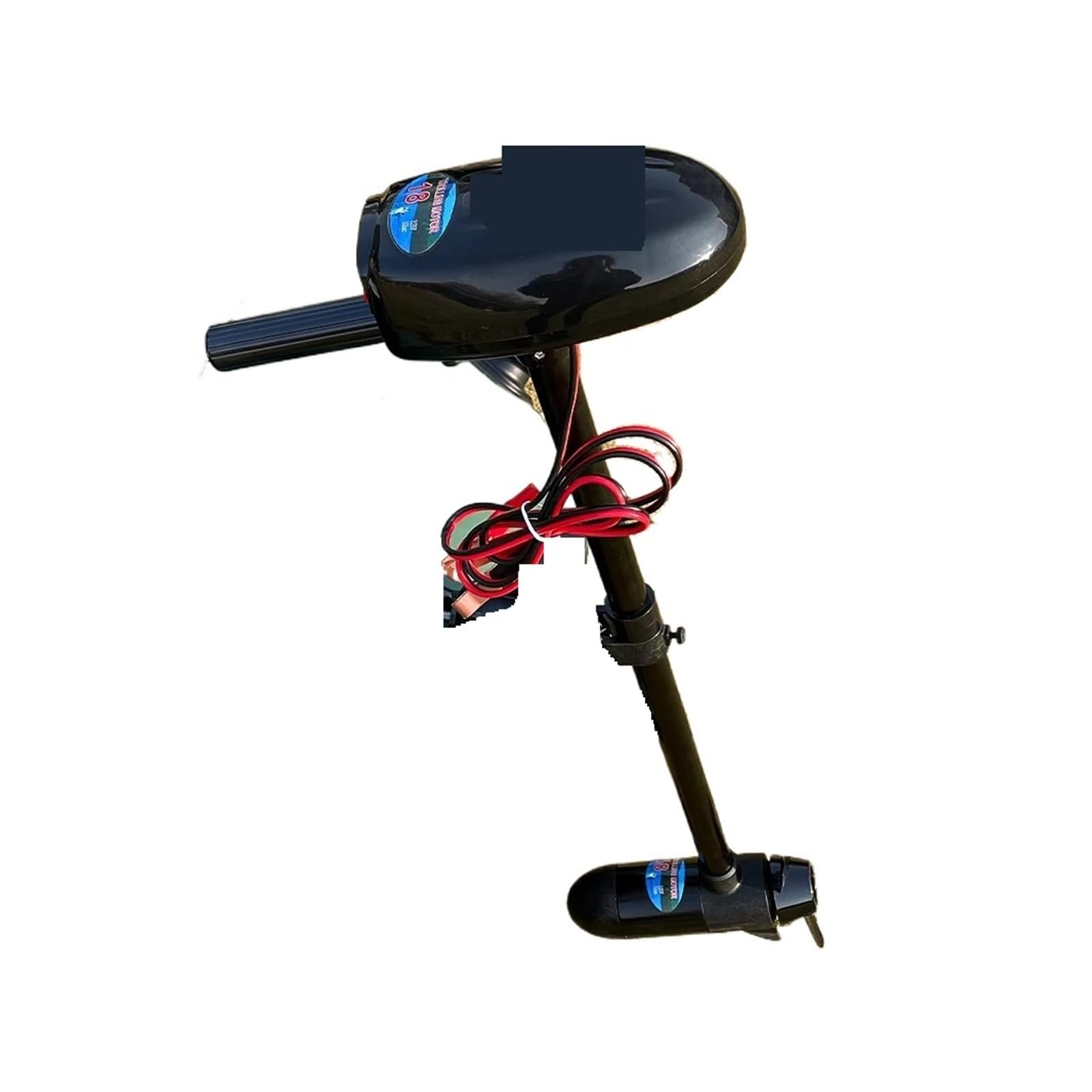 Motor fueraborda, Motor externo eléctrico de pesca con cebo cuchara 18 libras, 180W, tornillos accionados por batería CC