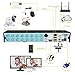 JZTEK 16ch 1080N Hybrid 5-in-1 AHD DVR (1080P NVR+1080N AHD+960H Analog +TVI+CVI) CCTV 16 Channel Standalone dvr Quick QR Code Scan w/Easy Remote View Home Security Surveillance Camera System