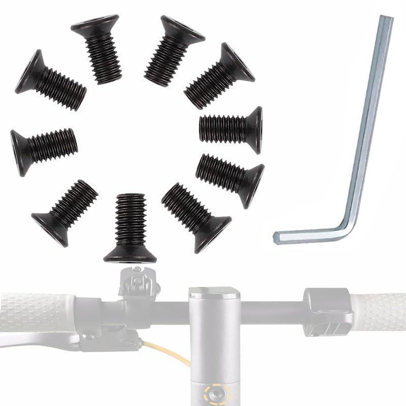 Scooter Forehead Head Screw Accessories for Balancing Shaft Locking Screw Steel Lock Screw Fixed Bolt for Xiaomi M365/1s/ Pro/pro2 Electric Scooters Hardware Replacement Parts