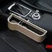 Produktbild Seasaleshop Autositz Tasche Schlitz Tasche Gap Catcher Aufbewahrungsbox Ablagefach mit PU Leder Kleinteile gutes autozubehör Geeignet für die meisten Autos  Schwarz