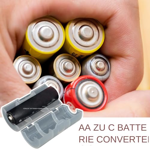 Adaptador de batería convertidor – Carcasa de conversión de batería, Adaptador Multifuncional portátil AA-C para Coche, Remolque y hogar - imagen 9