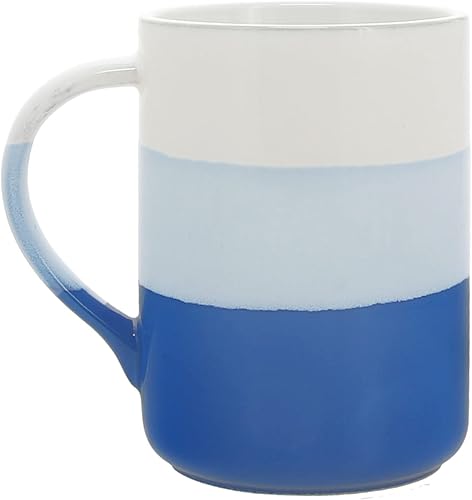 Miniatura 3 de Pavilion - Taza de cerámica de 18 onzas con temática de lago para casa del lago, ancla, azul