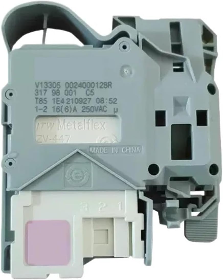 Door Lock ZV-447 Compatible With Haier Washing Machine Electronic Delay Switch 0024000128R 250VAC Washer Parts