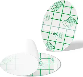 Adesivos de Proteção à Prova D'água para Ouvido, 100 Unidades, para Banho e Natação (TRANSPARENTE, Grande)