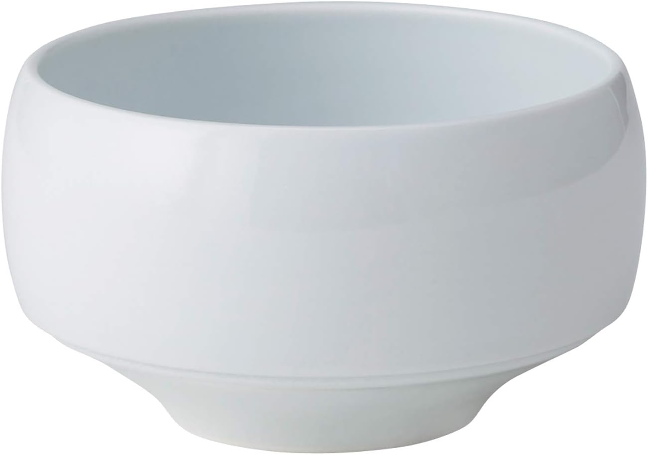 Hasami Ware 18172 Matcha Bowl, Haku Bowl, Stylish, Simple, Dishwasher Safe, Made in Japan