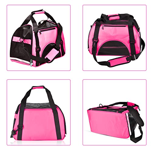 PETCUTE Hundetasche hundetragetasche Tragetasche für Katze Faltbar Transporttasche für kleine Hunde und Katzen - Image 3