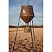 Boss Buck 200 Series Large Outdoor Automatic Hunting Wildlife Deer Feeder, 200 Pound Maximum Feed Capacity for Game and Wildlife Management, Brown