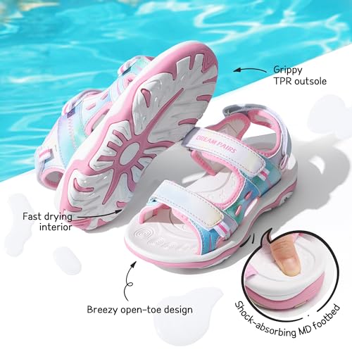 DREAM PAIRS Boys Girls Fashion Athletic Summer Sports Sandals(Toddler/Little Kid/Big Kid)3