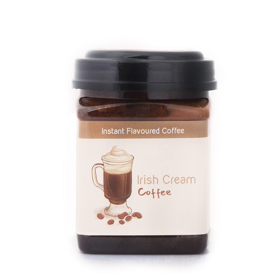 Premium Instant Coffee | IRISH CREAM COFFEE | 250 GM | Prepares 20 CUPS | Creamy Dalgona Premix | Make hot or cold