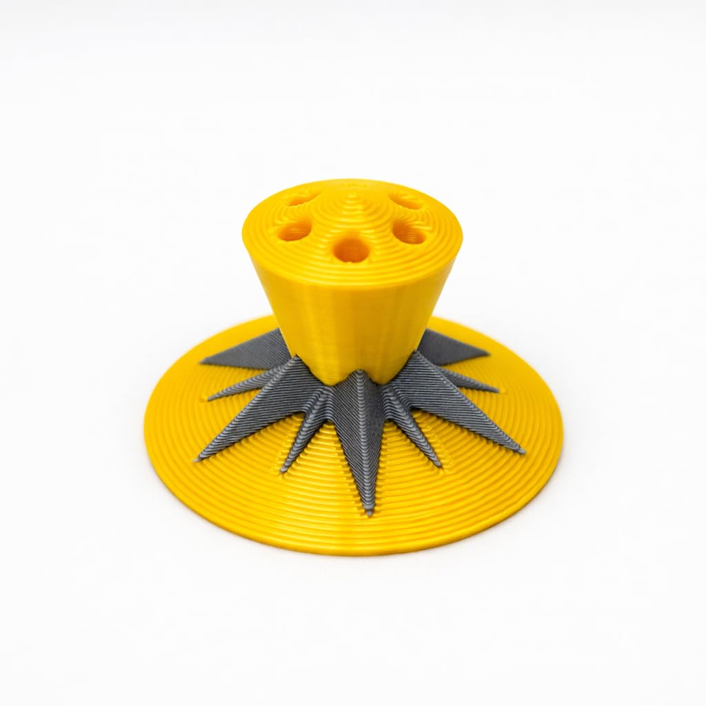 Manio 3DP Darts Holder Stand for 6 Darts, Compact Darts Organiser for Home and Game Room, 3D Printed PLA+ (Gold)