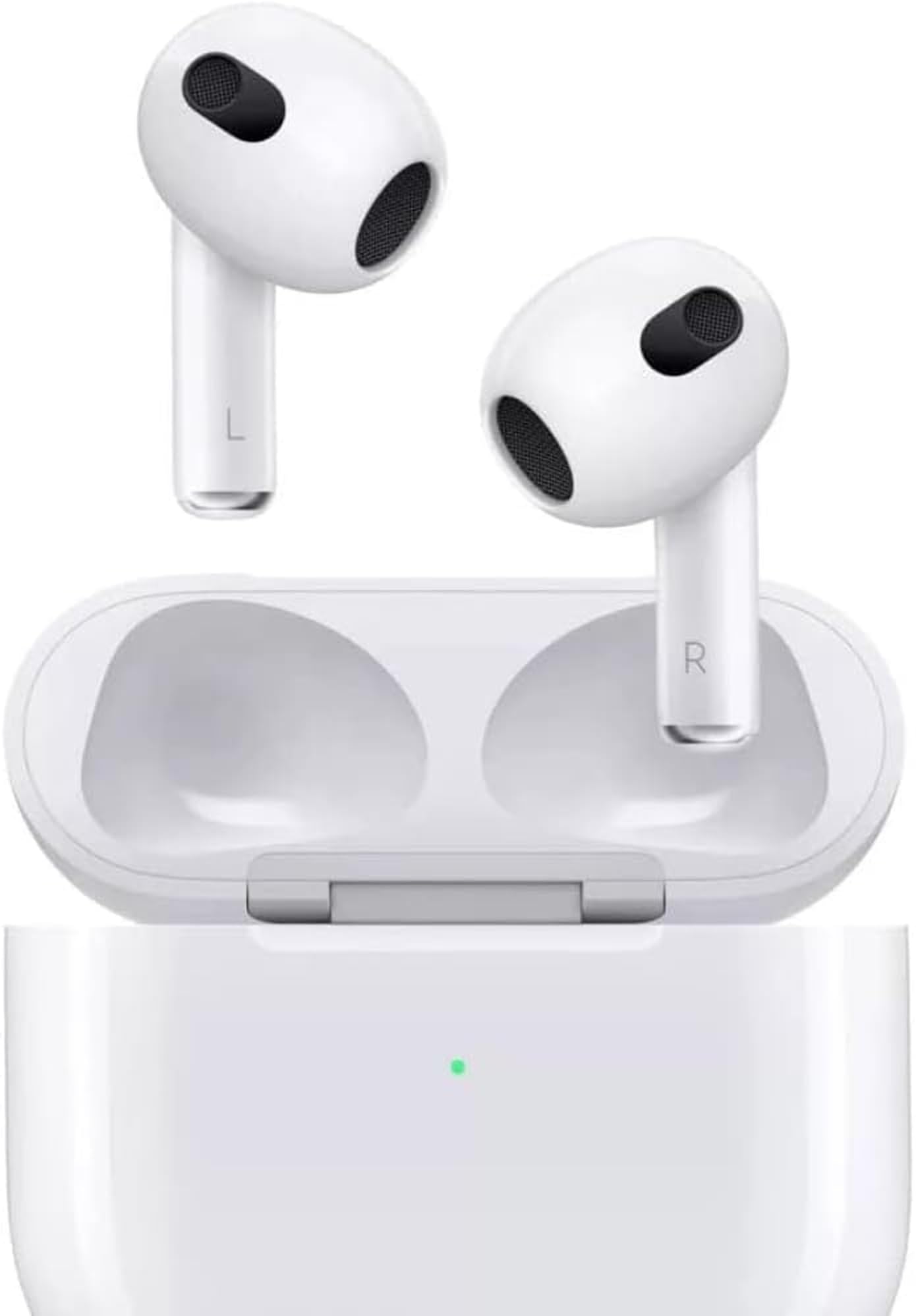 Earbuds-3 Wireless with Charging Case, White, Bluetooth Compatible