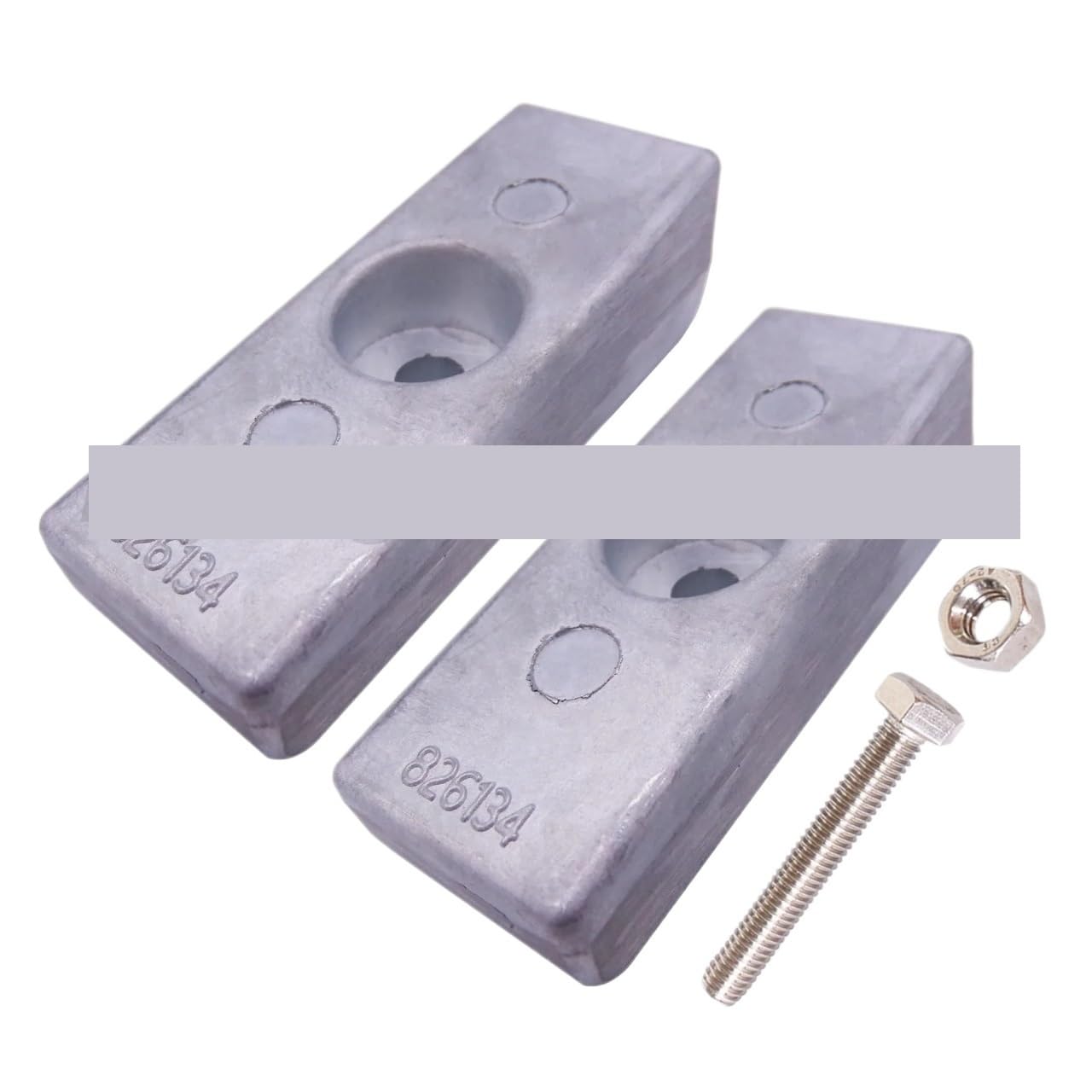 Motore fuoribordo 826134 826134Q 826134T 8M0059344 Anodo di alluminio per Mercury per Marine 30HP-300HP, per 18-6068