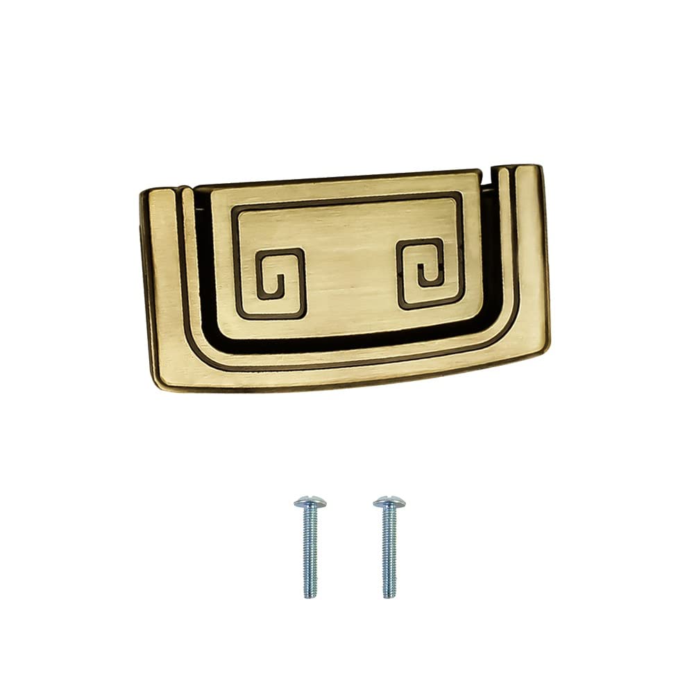 VOLO Cabinet Drawer Kadi/Drawer Cabinet Knobs/Wardrobe Door Knobs/Cupboard Drawer Pull Handle/Kitchen Drawer Knob/Pulls (Kadi- 17) (Antique Brass) (10) (B0BZ4LFQNQ) Amazon Price History, Amazon Price Tracker