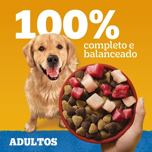 PEDIGREE Ração Pedigree Carne Frango E Cereais Para Cães Adultos Raças Médias E Grandes 10.1 Kg